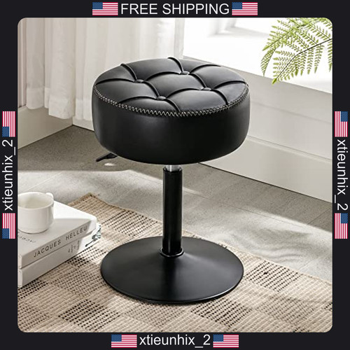 Adjustable vanity stool with - vanity,