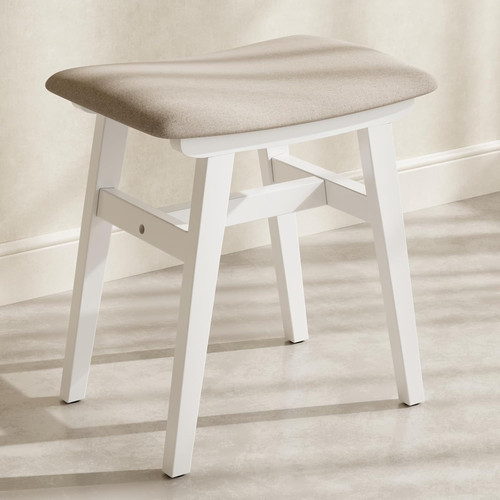 Elegant white solid - white, wood