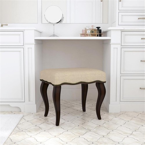 Backless vanity stool - vanity, makeup