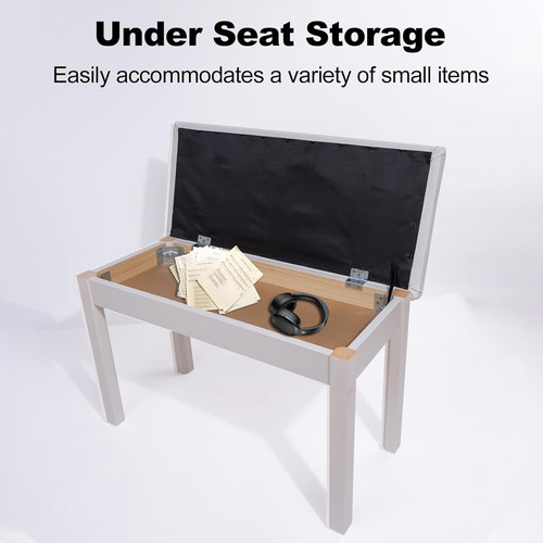 Duet piano bench with - duet,