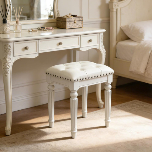 Elegant vanity stool - vanity,