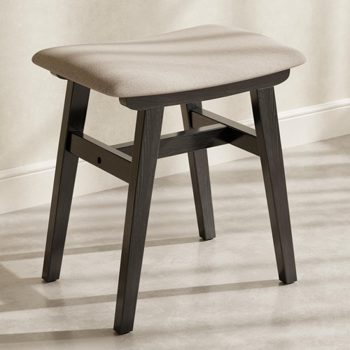 Compact solid wood vanity - wood,