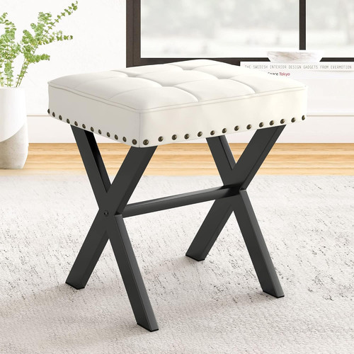 Chic white vanity - vanity,