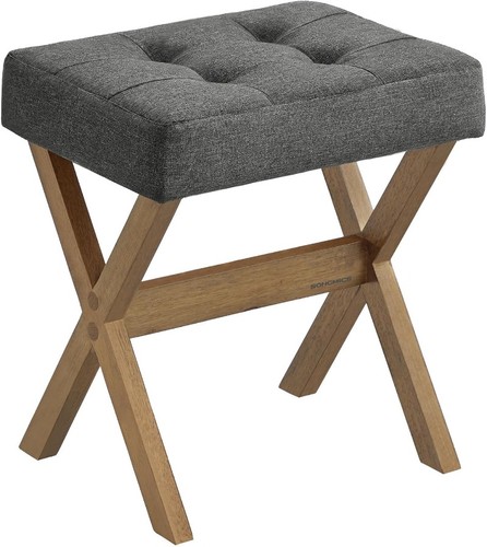 Padded vanity makeup stool - vanity,