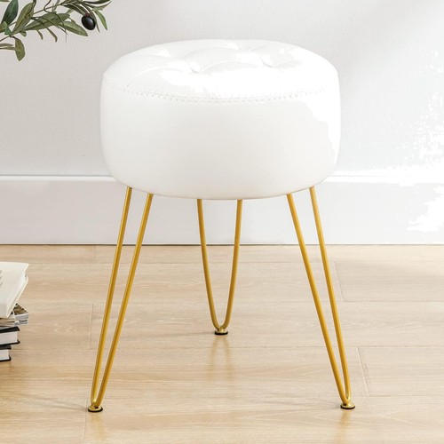 Compact tufted vanity - 19'',