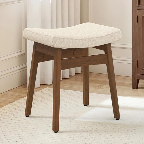 Vanity saddle stool with - vanity,