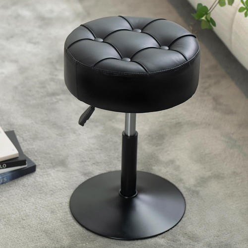 Adjustable vanity stool with - adjustable,